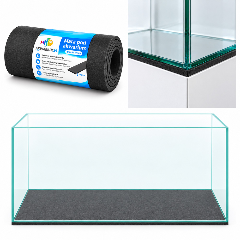 Mata pod Akwarium 100x50cm Grubość 10mm z Pianki PE